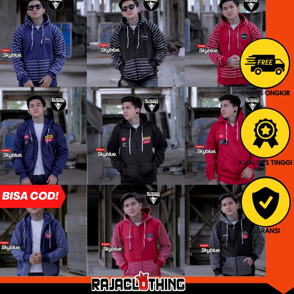 RCL - Jaket Sweater Hoodie 3D Original Clothing Distro Premium Jaket Switer Pria / ORIGINAL THE RIDDICK