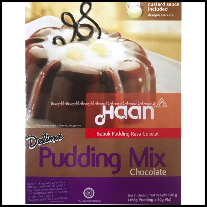 

Haan Delima Chocolate 165Gr