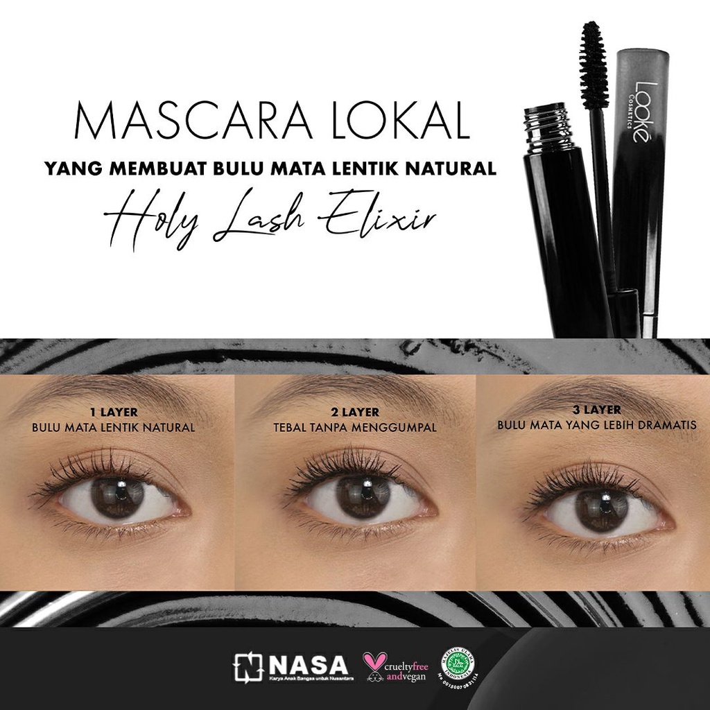 Maskara Looke Holy Lash Elixir Hades