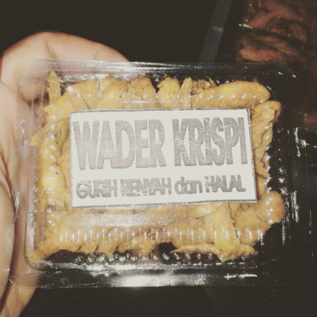 

wader crispi gurih renyah dan halal