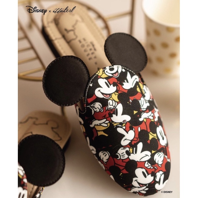 Ittaherl x Disney Oh Boy Mules Rouge 35