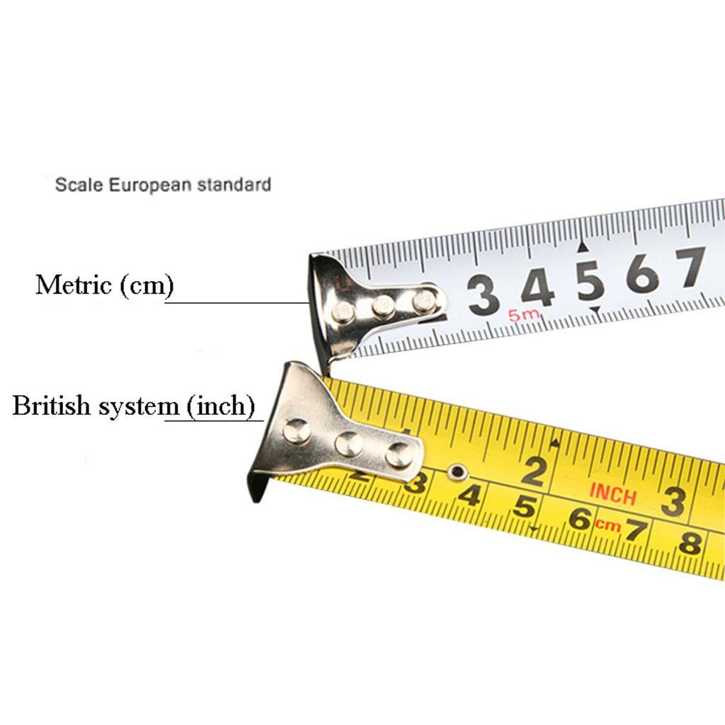 [Elegan] Measuring Tape Wear-resist Konstruksi Portabel Tahan Lama, Pengerjaan Kayu Menggunakan Kualitas Ukuran Saku Penggaris Ditarik