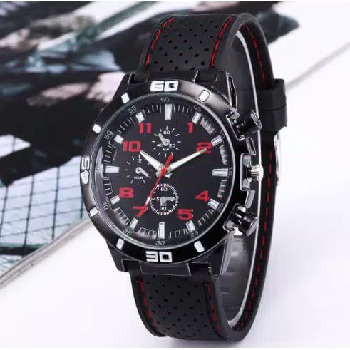 Jam Tangan Fashion Sport Import Strap Rubber GN-12