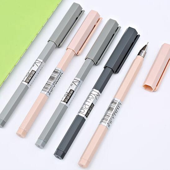 Portable Student Office Stationery 0.5mm M&amp;G Cute Black Refill Gel Pen