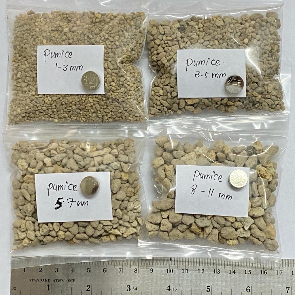 Media Tanam / Filter PUMICE / Batu Apung Kerikil size 1 - 3 mm - 1kg