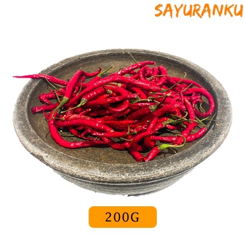 

Cabai Merah Keriting 200g/2 ons