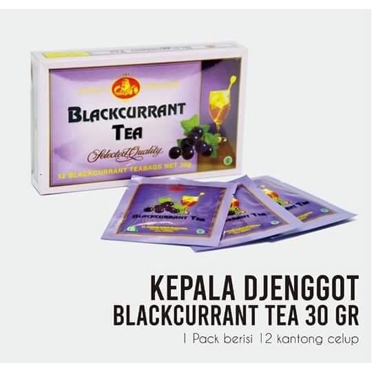 

Kepala Djenggot Blackcurrant Tea 30 gr