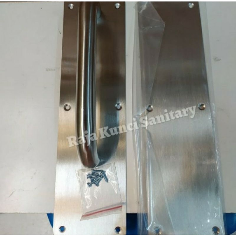 Push Plat Polos Stainless/Gagang Pintu/Tarikan Pintu Stainless