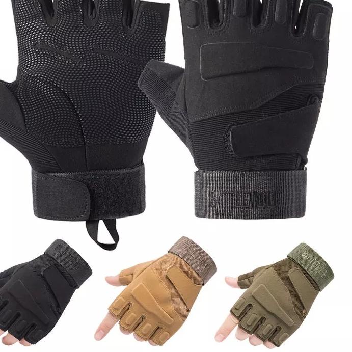 지 sarung tangan blackhawk half finger / sarung tangan tactical blackhawk / sarung tangan outdoor