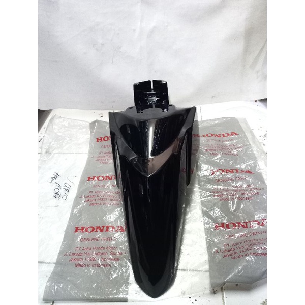 spakbor slebor depan vario 110 fi injeksi hitam original hgp 61100k46n00zc