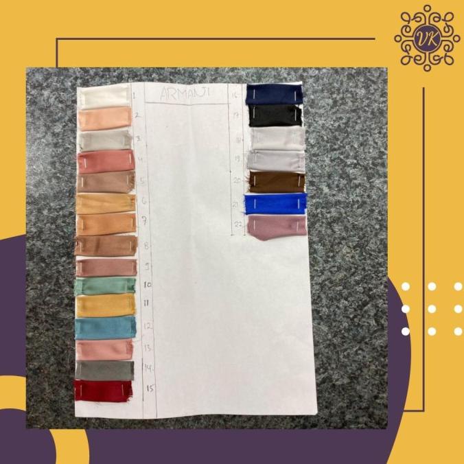 Kain Satin Armani/ Kain Armani Silk