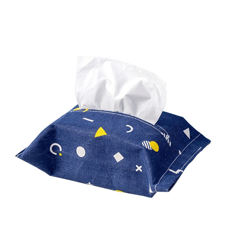 TOMUMUDA COD Tissue Box Tisu Tissue kotak tas tissue kain sarung cover LL39