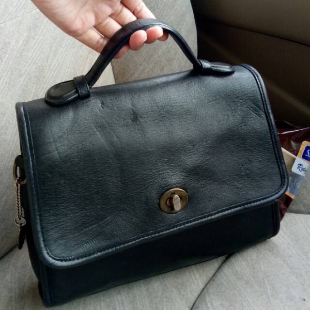 Tas branded coach vintage the court second origin