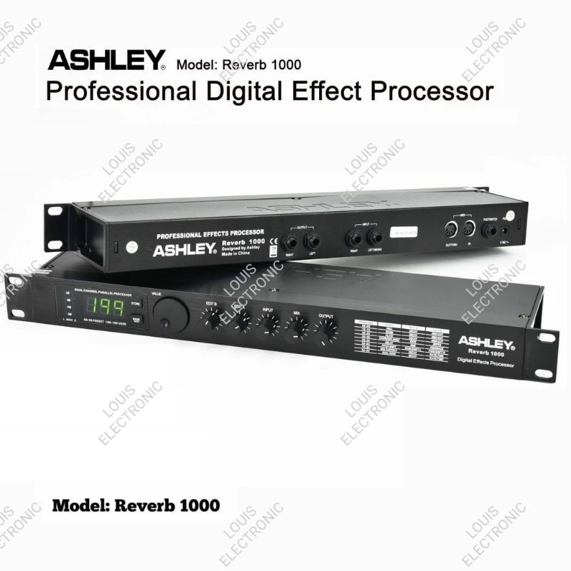 Effect Vocal ASHLEY Reverb 1000 Efek Vocal ORIGINAL