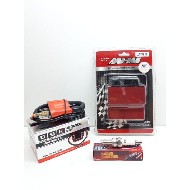 Cdi Racing Jupiter Mx Mx New Plus Koil Racing Rpm Unlimater Tenaga Naik 20% Bonus busi Racing