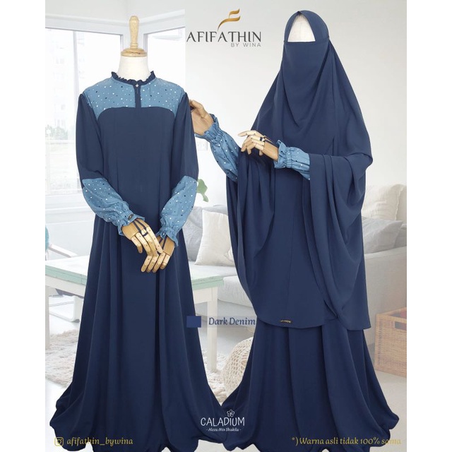 Gamis Set Caladium Afifathin