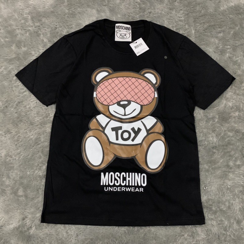 Kaos Tshirt Moschino Toy Sleep Mirror Original