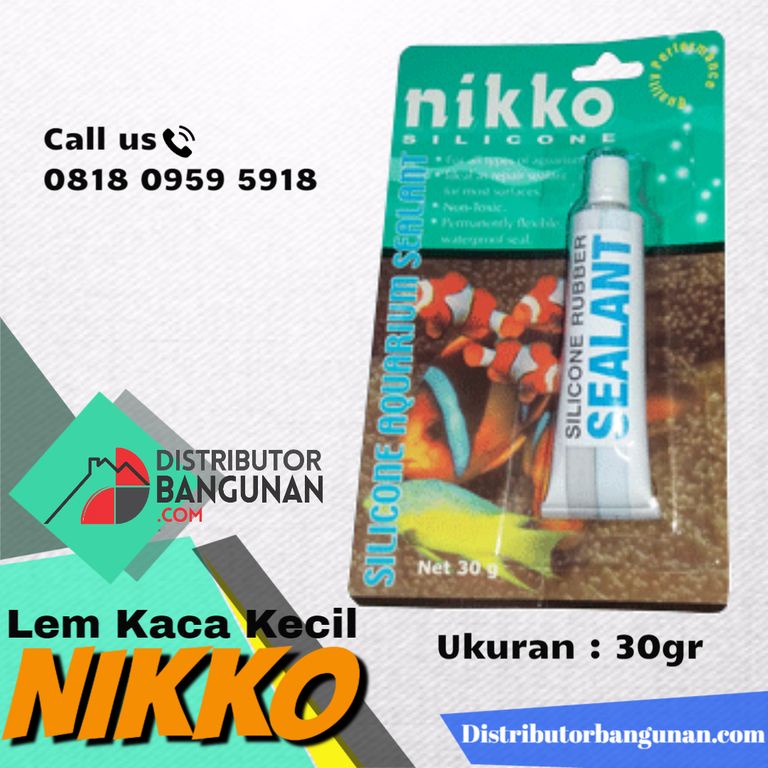 

Lem Kaca kecil NIKKO