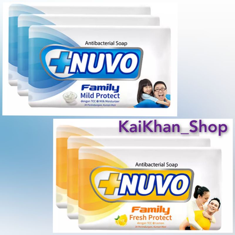 NUVO Bar Soap Sabun BATANG [ 1pcs ]