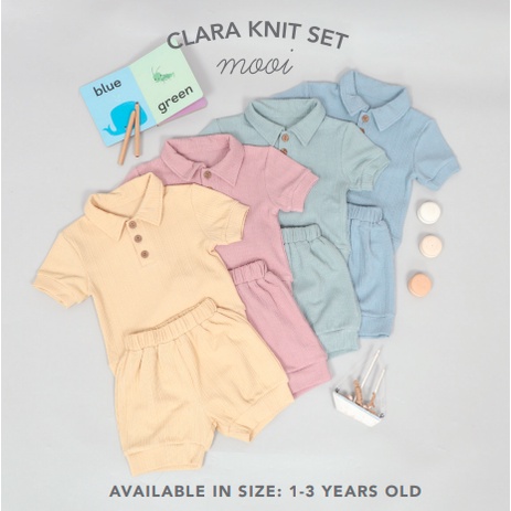 Mooi Clara Knit Set - Setelan Anak