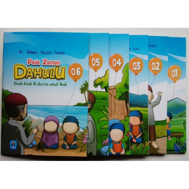 Buku Anak Pada Zaman Dahulu Kisah-Kisah Al-Qur'an 6 Jilid. Pustaka Arafah