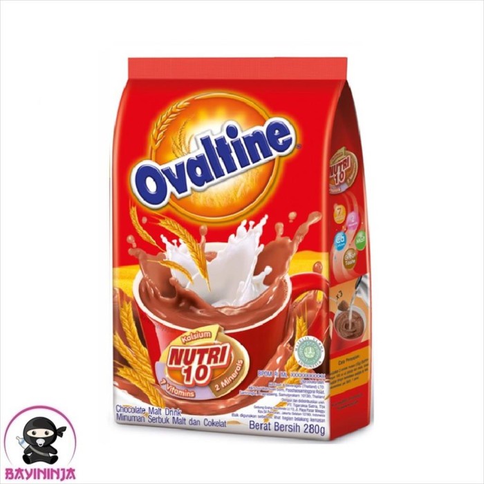 

OVALTINE Chocolate Malt Drink 280 g T-Ninjabayi 01