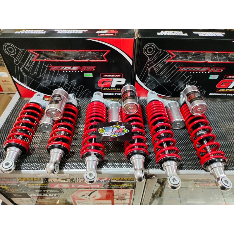 SHOCKBREKER SHOCK RIDE IT GP TABUNG RIDEIT TYPE GP 500 UKURAN 280 320 340 BEBEK JUPITER FIZR VEGA ZR