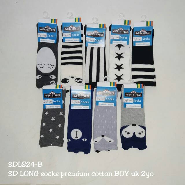 Long Sock Kaos Kaki Panjang Anak Laki