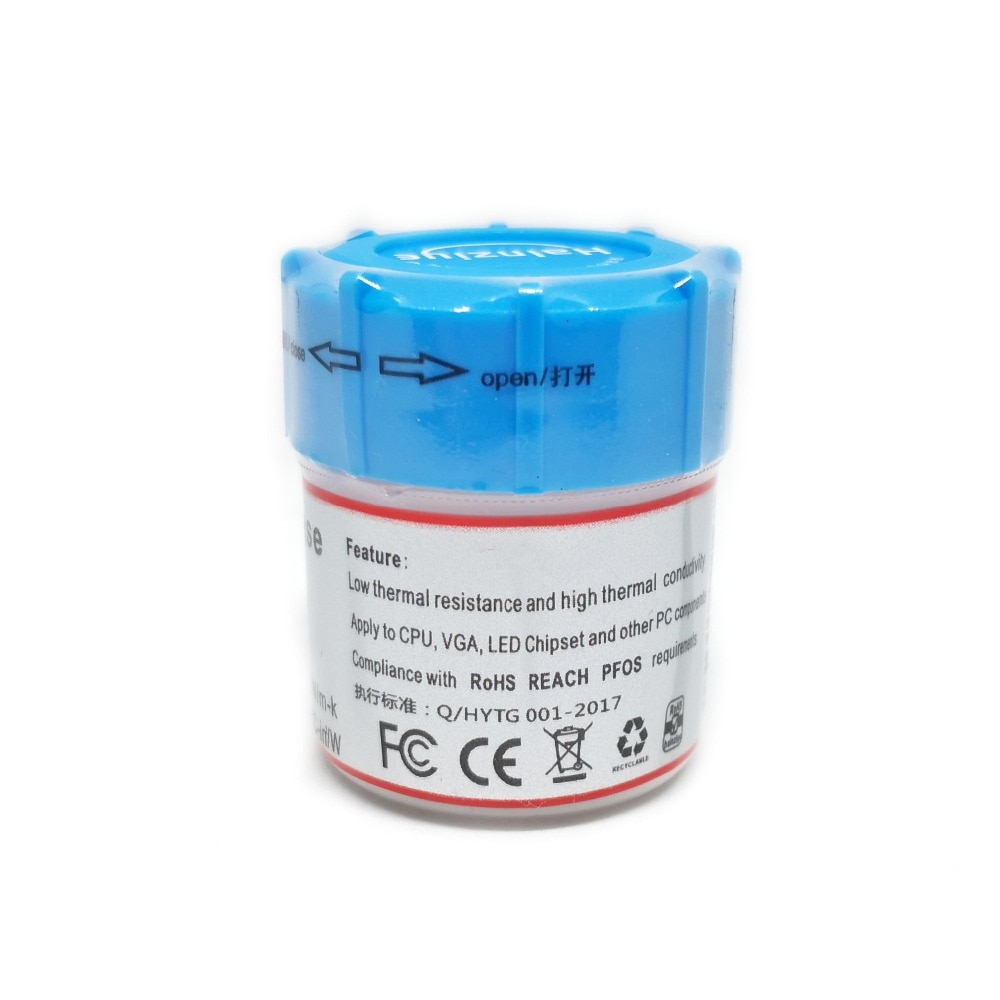 Pembuang Panas CPU Silicone Compound Thermal Paste 25g with Scraper