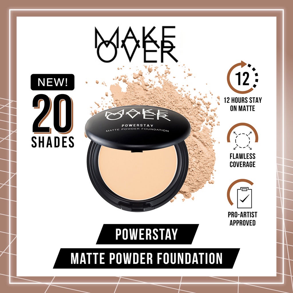 MAKE OVER Powerstay Matte Powder Foundation