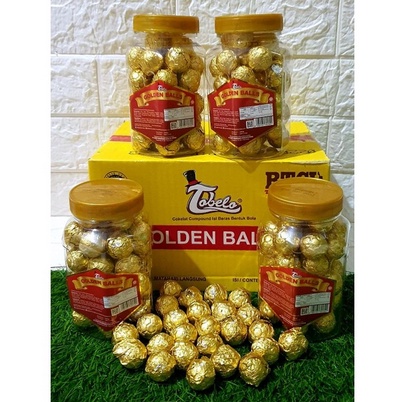 

TOBELO GOLDEN BALLS ISI 40PCS PER TOPLES