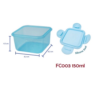 Babysafe Food MPASI container isi 3 FC002 / FC003 / FC005 / FC04A / FC04B