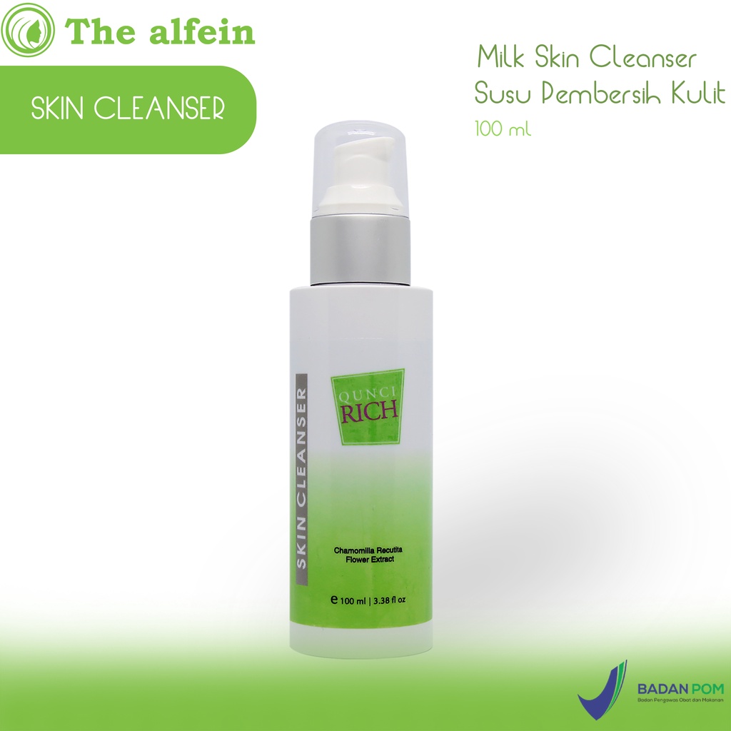 Milk Skin Cleanser - Qunci Rich by The Alfein Clinic | Pembersih Wajah