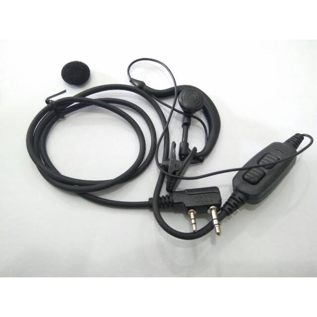 Earset HT Baofeng UV-82 handy talky / Headset Bofeng UV82 / UV 82 | Earphone Hate Boafeng 82 Walkie talkie