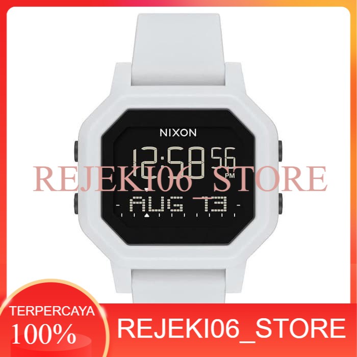 Jual NIXON A1210100 SIREN WHITE - Jam Tangan Digital Original - White