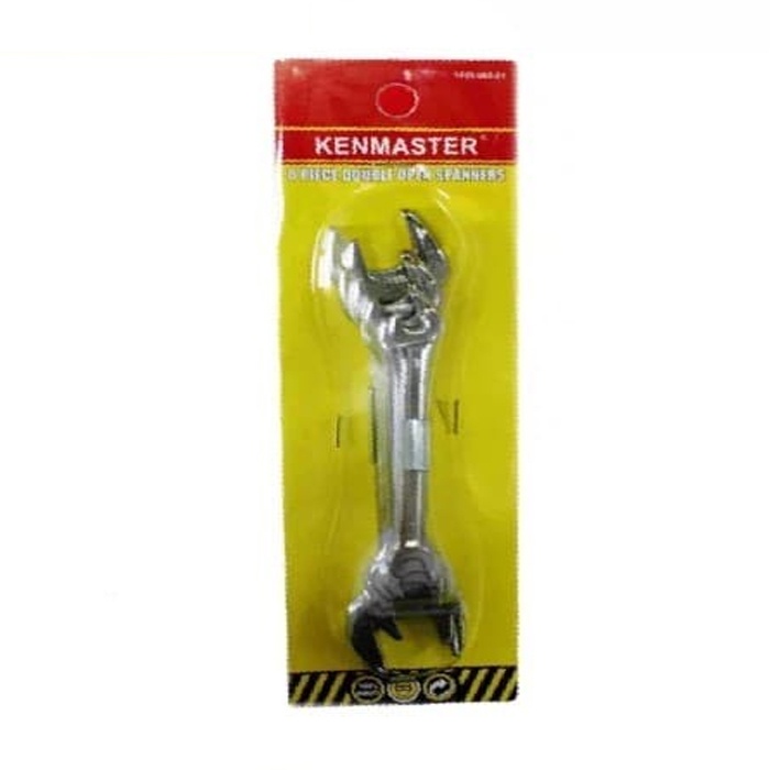 Kunci Pas Pas Set 8 pcs Original Kenmaster 6-22 mm Double Open End Wrench