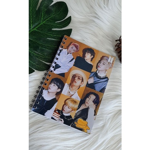 

NOTES / BUKU BTS SIZE A6 COVER DEPAN BELAKANG