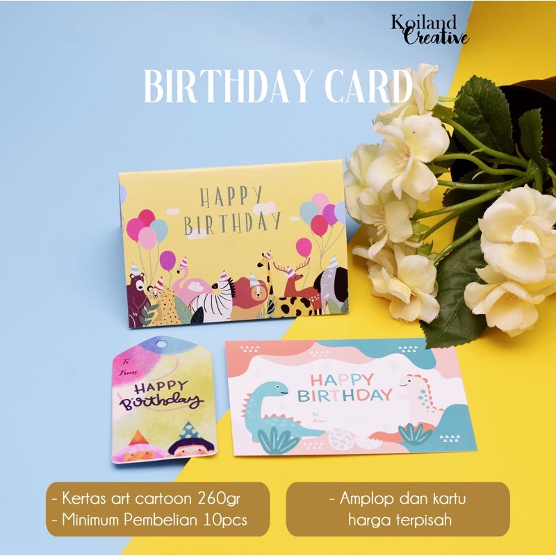 

Kartu Ulang Tahun Anak/ Birthday Card