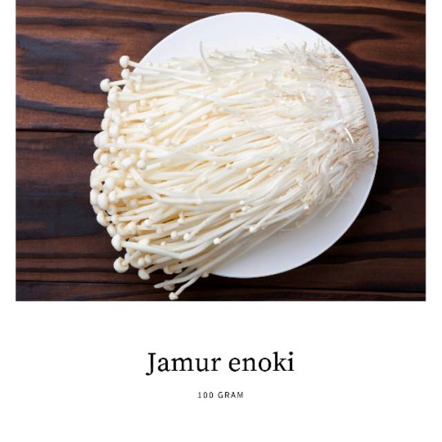 

JAMUR ENOKI " Additional " 100 gram