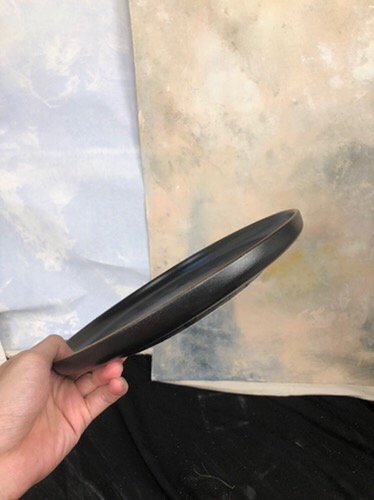 Brewsuniq - Brewsuniq Black Clarity Dinner Plate Keramik Jepang Piring Makan [10 Inch] Black / Gold