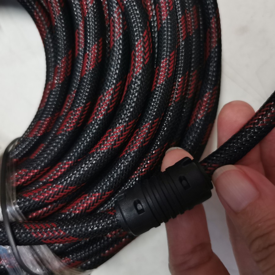 Kabel HDMI to HDMI Serat Jaring 1,5m - 15m