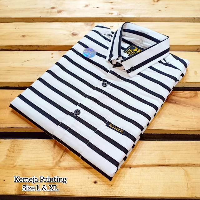 Kemeja Pria Motif Pria Cowok Lengan Pendek Bunga Formal Casual Murah Slimfit All Size M L XL Bagus