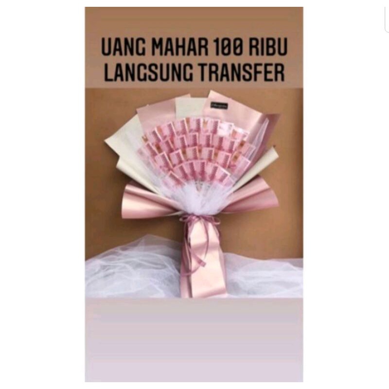 UANG MAHAR ASLI 100 RIBU