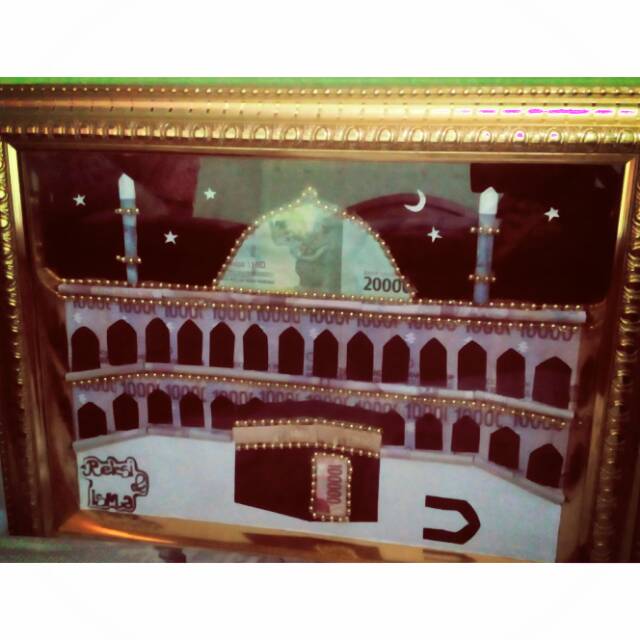 Mahar Pernikahan /Mahar bentuk Ka'bah, Mesjid