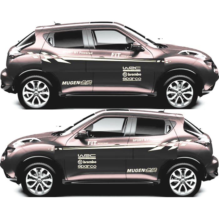 PROMO STIKER MOBIL CUTTING STIKER NISSAN JUKE STIKER NISSAN MARCH