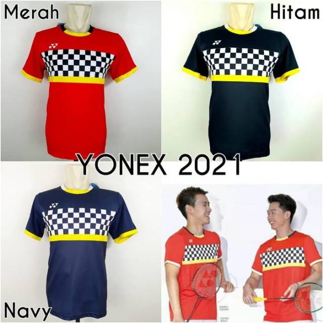 Baju / Kaos Badminton Minions / Kevin Gideon YONEX 2021 IMPORT GRADE ORIGINAL / ORI / GO