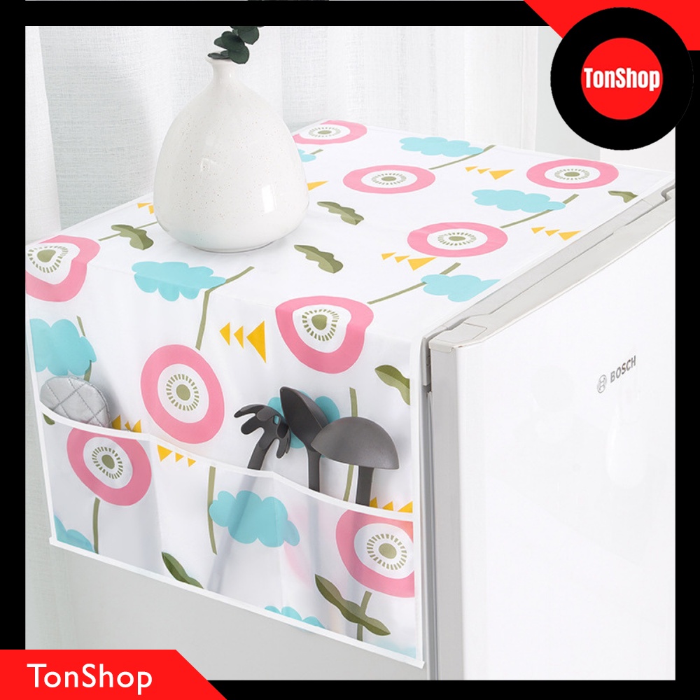 Cover Kulkas Waterproof / Taplak Kulkas Anti Air / Taplak Kulkas Waterproof / Penutup Kulkas