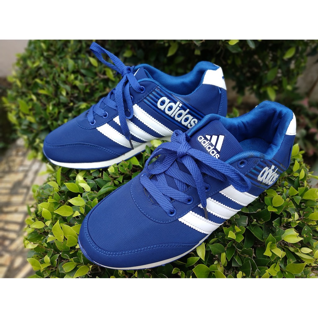 Sepatu Adidas Neo City Racer  Biru (sepatu casual,sekolah,new Running)