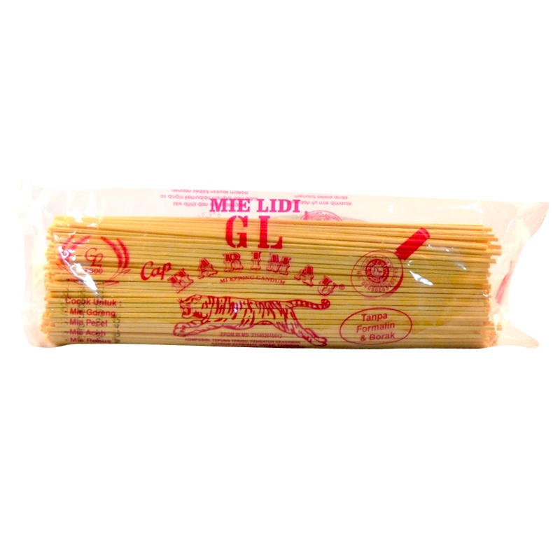 

Harimau Mie Gl Lidi Kuning 500Gr