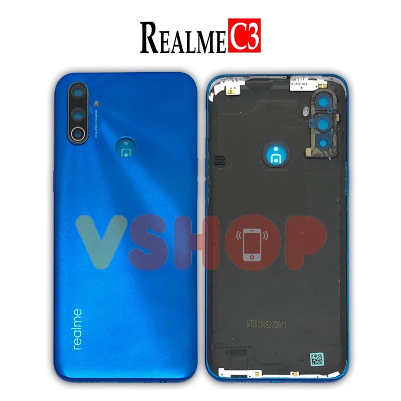 BACKDOOR - BACK CASING - HOUSING FOR REALME C3 TUTUPAN BATERAI